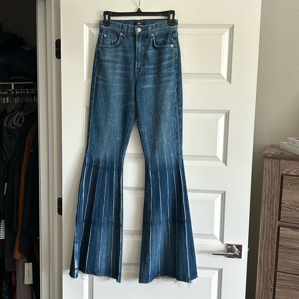 7 FOR ALL MANKIND DENIM JEANS PANTS SIZE 26 NWOT